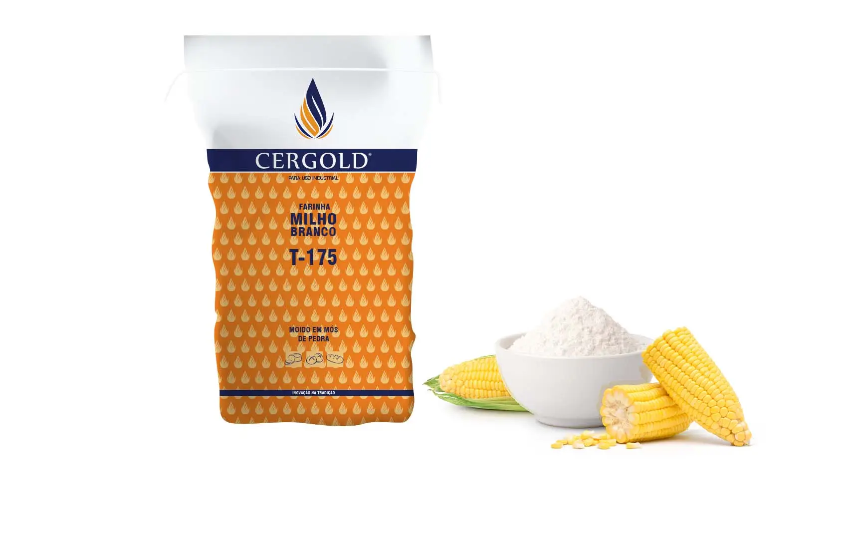 FARINHA DE MILHO BRANCO T175