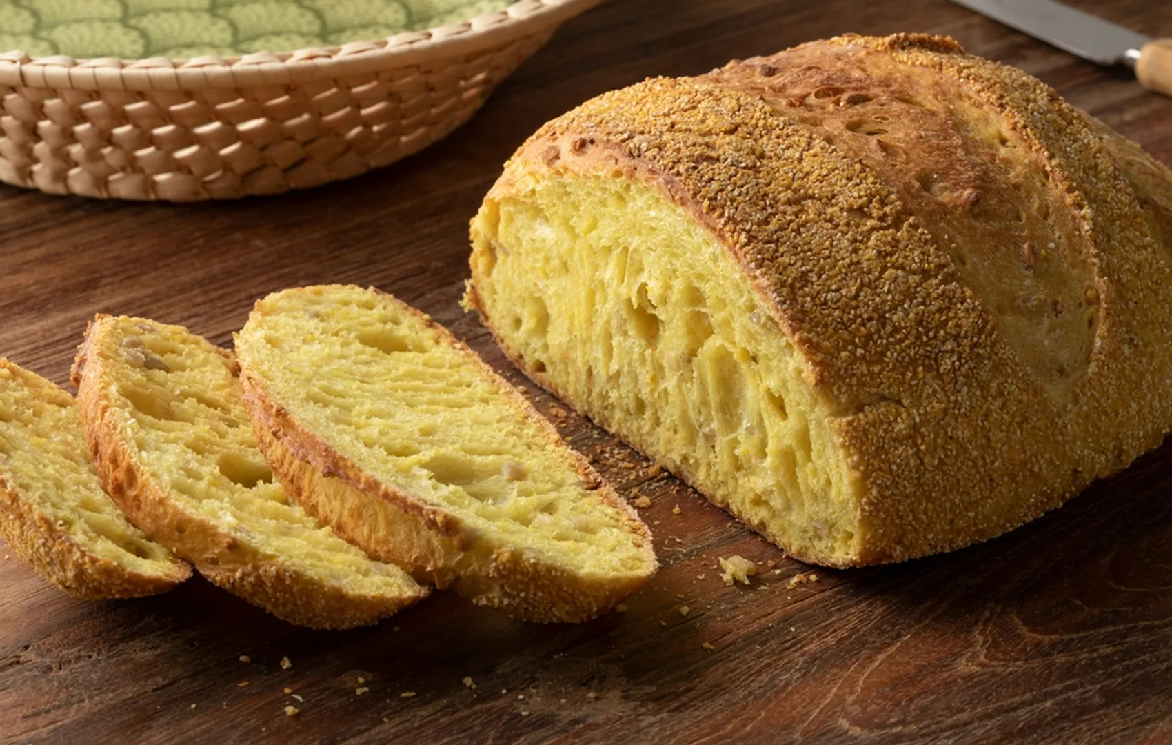 Broa de milho tradicional 